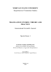 Научная статья на тему 'Culturemes: Difficulties in Cultural Unit Translation: Study on the Works of Hrant Matevosyan'