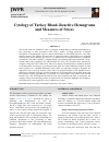 Научная статья на тему 'Cytology of Turkey Blood–Reactive Hemograms and Measures of Stress'