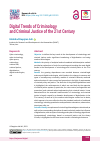 Научная статья на тему 'Digital Trends of Criminology and Criminal Justice of the 21st Century'