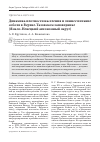 Научная статья на тему 'Динамика плотности населения и зимнее питание соболя в Верхне-Тазовском заповеднике (Ямало-Ненецкий автономный округ)'