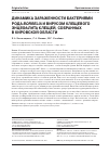 Научная статья на тему 'Динамика зараженности бактериями рода Borrelia и вирусом клещевого энцефалита клещей, собранных в Кировской области'