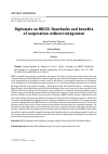 Научная статья на тему 'Diplomats on BRICS: Drawbacks and benefits of cooperation without integration'