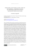 Научная статья на тему 'DISPLACING ELECTIONS IN THE ‘JUMP TO THE MARKET’: DISPERSED TRACES OF NEOLIBERALISM IN POLAND’S TRANSITION FROM SOCIALISM'