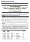 Научная статья на тему 'Ecological assessment of variability of quantitative signs of spring wheat samples'