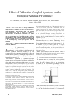 Научная статья на тему 'Effect of Diffraction-Coupled Apertures on the Monopole Antenna Performance'