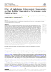 Научная статья на тему 'Effect of Gadolinium Orthovanadate Nanoparticles on Male Rabbits’ Reproductive Performance under Oxidative Stress'
