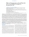 Научная статья на тему 'Effect of temperature, pH and plasmids on in vitro biofilm formation in Escherichia coli'