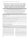 Научная статья на тему 'EFFECTIVENESS OF DIALECTIC-BEHAVIORAL SKILLS TRAINING BASED ON SOLER MODEL ALONE AND ALONG WITH FAMILY EDUCATION IN REDUCTION OF BORDERLINE PERSONALITY DISORDER SYMPTOMS WITH THREE MONTHS FOLLOW UP'