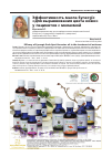 Научная статья на тему 'Эффективность масла Synergic"для выравнивания цвета кожи"у пациентов с мелазмой'
