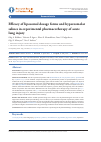 Научная статья на тему 'Efficacy of liposomal dosage forms and hyperosmolar salines in experimental pharmacotherapy of acute lung injury'
