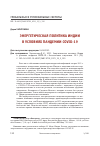 Научная статья на тему 'ЭНЕРГЕТИЧЕСКАЯ ПОЛИТИКА ИНДИИ В УСЛОВИЯХ ПАНДЕМИИ COVID-19'