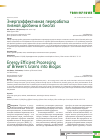 Научная статья на тему 'Энергоэффективная переработка пивной дробины в биогаз'