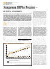 Научная статья на тему 'Эпидемия ВИЧ в России - не угроза, а реальность'