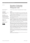 Научная статья на тему 'Evaluation of Antioxidant Properties of Commercial Pomegranate Juices'