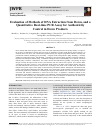 Научная статья на тему 'Evaluation of Methods of DNA Extraction from Down, and a Quantitative Real-time PCR Assay for Authenticity Control in Down Products'