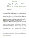 Научная статья на тему 'Evolution of tumor clones in adult acute lymphoblastic Leukemia'