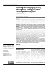 Научная статья на тему 'Exploring Translanguaging during Metacognitive Strategy Use on L2 Listening and Writing Skills'