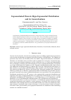 Научная статья на тему 'Exponentiated Discrete Hypo Exponential Distribution and its Generalizations'