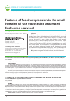 Научная статья на тему 'Features of fascin expression in the small intestine of rats exposed to processed Eucheuma seaweed'