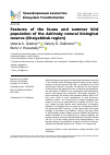 Научная статья на тему 'FEATURES OF THE FAUNA AND SUMMER BIRD POPULATION OF THE ASHINSKY NATURAL BIOLOGICAL RESERVE (CHELYABINSK REGION)'