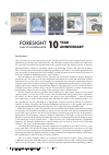 Научная статья на тему 'Foresight and STI Governance 10 year anniversary'