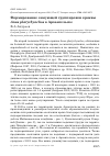 Научная статья на тему 'Формирование зимующей группировки кряквы Anas platyrhynchos в Архангельске'