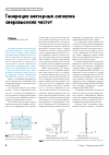 Научная статья на тему 'Генерация векторных сигналов сверхвысоких частот'
