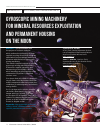 Научная статья на тему 'Гироскопические горные машины для освоения полезных ископаемых Луны и строительства на ней постоянных поселений'