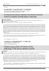 Научная статья на тему 'ГИСТЕРОСКОПИЧЕСКАЯ КАРТИНА ПАТОЛОГИИ ПОЛОСТИ МАТКИ В ПОЗДНЕМ ПОСЛЕРОДОВОМ ПЕРИОДЕ'