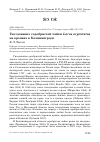 Научная статья на тему 'Гнездование серебристой чайки Larus argentatus на крышах в Калининграде'
