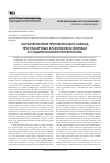 Научная статья на тему 'Характеристики произвольных саккад при различных клинических формах и стадиях болезни Паркинсона'