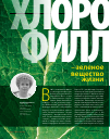 Научная статья на тему 'Хлорофилл - зеленое вещество жизни'