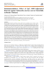Научная статья на тему 'Immunomodulatory Effect of CpG ODN-Adjuvanted Bacterin against Salmonella enterica serovar Enteritidis in Broiler Chickens'