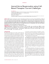 Научная статья на тему 'Injured nerve regeneration using cell-based therapies: current challenges'