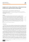 Научная статья на тему 'Insight into the Virulence-Related Genes of Edwardsiella Tarda Isolated from Cultured Freshwater Fish in Egypt'