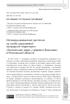 Научная статья на тему 'Интродуцированные растения на особо охраняемой природной территории «Залесенный овраг у деревни Власьево» в Московской области'