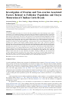 Научная статья на тему 'Investigation of Ovarian and Non-ovarian Associated Factors Related to Follicular Population and Oocyte Maturation of Chadian Cattle Breeds'