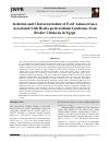 Научная статья на тему 'Isolation and Characterization of Fowl Adenoviruses Associated with Hydro-pericardium Syndrome from Broiler Chickens in Egypt'