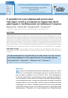 Научная статья на тему 'К разработке классификаций розничных торговых сетей в условиях их маркетинговой адаптации к требованиям нестабильного рынка'