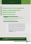 Научная статья на тему 'Климатический сигнал в радиальном приросте сосновых древостоев модальных типов леса Воронежской области'