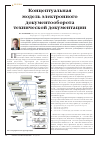 Научная статья на тему 'Концептуальная модель электронного документооборота технической документации'