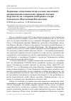 Научная статья на тему 'Кормовые скопления птиц в очаге массового размножения азиатской саранчи Locusta migratoria на северном побережье озера Сасыкколь (Восточный Казахстан)'