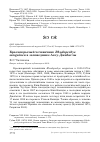 Научная статья на тему 'Краснокрылый чечевичник Rhodopechys sanguinea в заповеднике Аксу-Джабаглы'