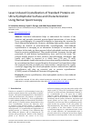 Научная статья на тему 'Laser-Induced Crystallization of Standard Proteins on Ultra-Hydrophobic Surface and Characterization Using Raman Spectroscopy'