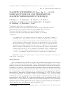 Научная статья на тему 'MAGNETIC PROPERTIES OF DY100-XINX (X = 0,1,2,3)SOLID SOLUTIONS FOR LOW TEMPERATURE MAGNETIC REFRIGERATION TECHNIQUE'