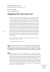 Научная статья на тему 'Mapping the American Left'