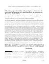 Научная статья на тему 'MINERALOGY, GEOCHEMISTRY AND GEOLOGICAL OCCURRENCE OF SUPERGENE MANGANESE ORE MINERALIZATION IN NORTH WEST PROVINCE, SOUTH AFRICA'