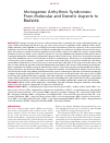 Научная статья на тему 'Monogenec arrhythmic syndromes: from molecular and genetic aspects to bedside'