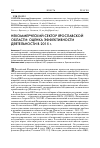 Научная статья на тему 'Некоммерческий сектор Ярославской области: оценка эффективности деятельности в 2015 г'