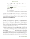 Научная статья на тему 'Neolactoferrin as a stimulator of innate and adaptive immunity'